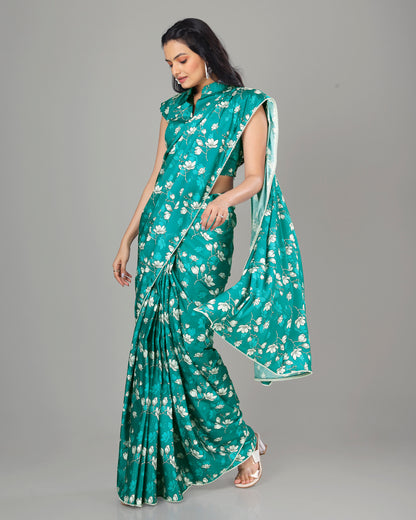 Bestselling Floral Women's Designer Bollywood Saree