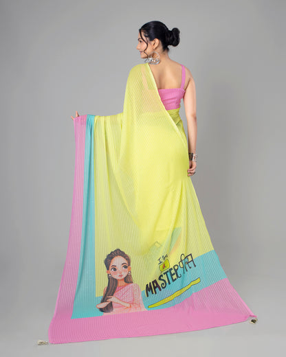 Bestselling Master Piece Designer Embroidery Saree