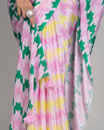 Trendy Bollywood Designer Silk Saree