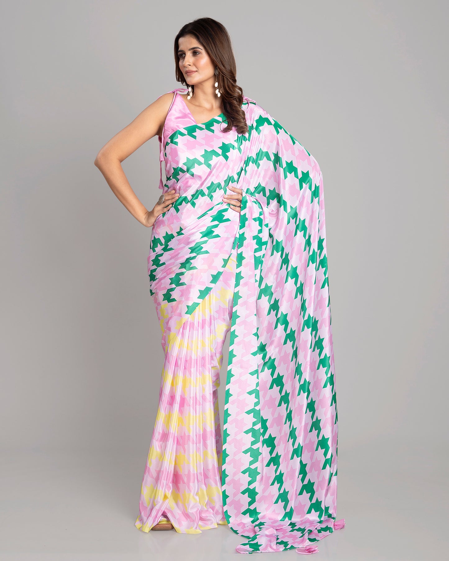 Trendy Bollywood Designer Silk Saree