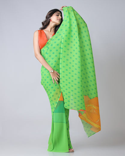 Flip the Script : Two-Way Wearable Designer Pleated Saree