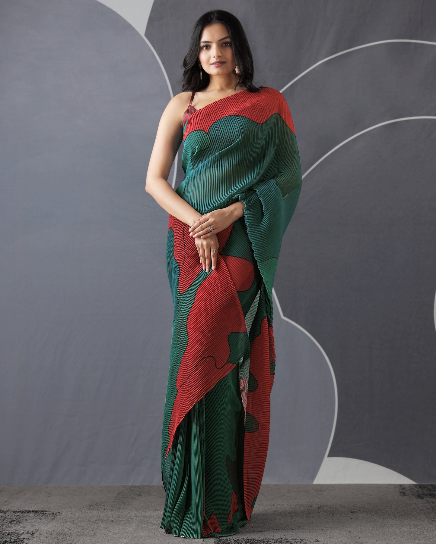 One-Of-A-Kind: Our Stunning Pleated Saree