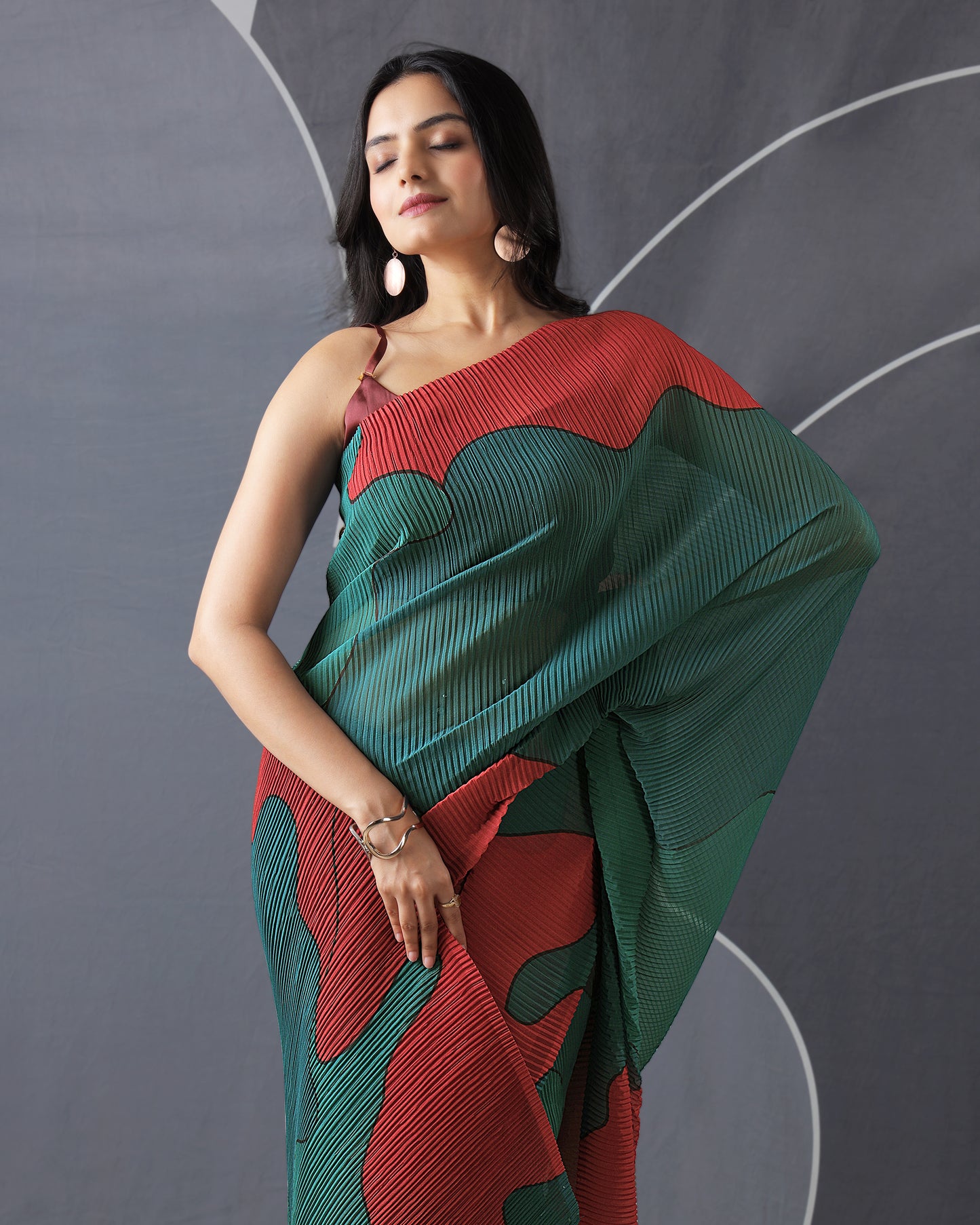 One-Of-A-Kind: Our Stunning Pleated Saree