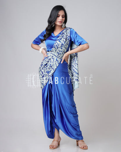 Instari: The One-Minute Pre-Drape Dhoti Saree With Pocket And Belt