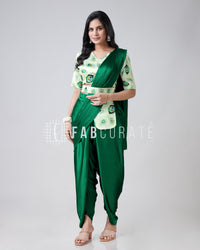 Veerangana By Fabcurate: The Ultimate Dhoti Pre-Drape Saree With Pocket And Belt