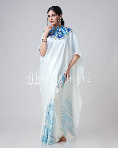 The Trendsetting Royal Mandalaa Freehand Saree By Fabcurate