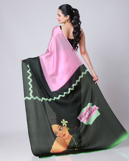 If Looks Could Kill - This Saree Would Be Illegal