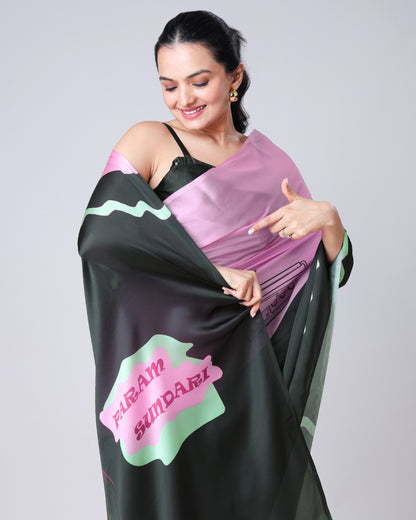 If Looks Could Kill - This Saree Would Be Illegal
