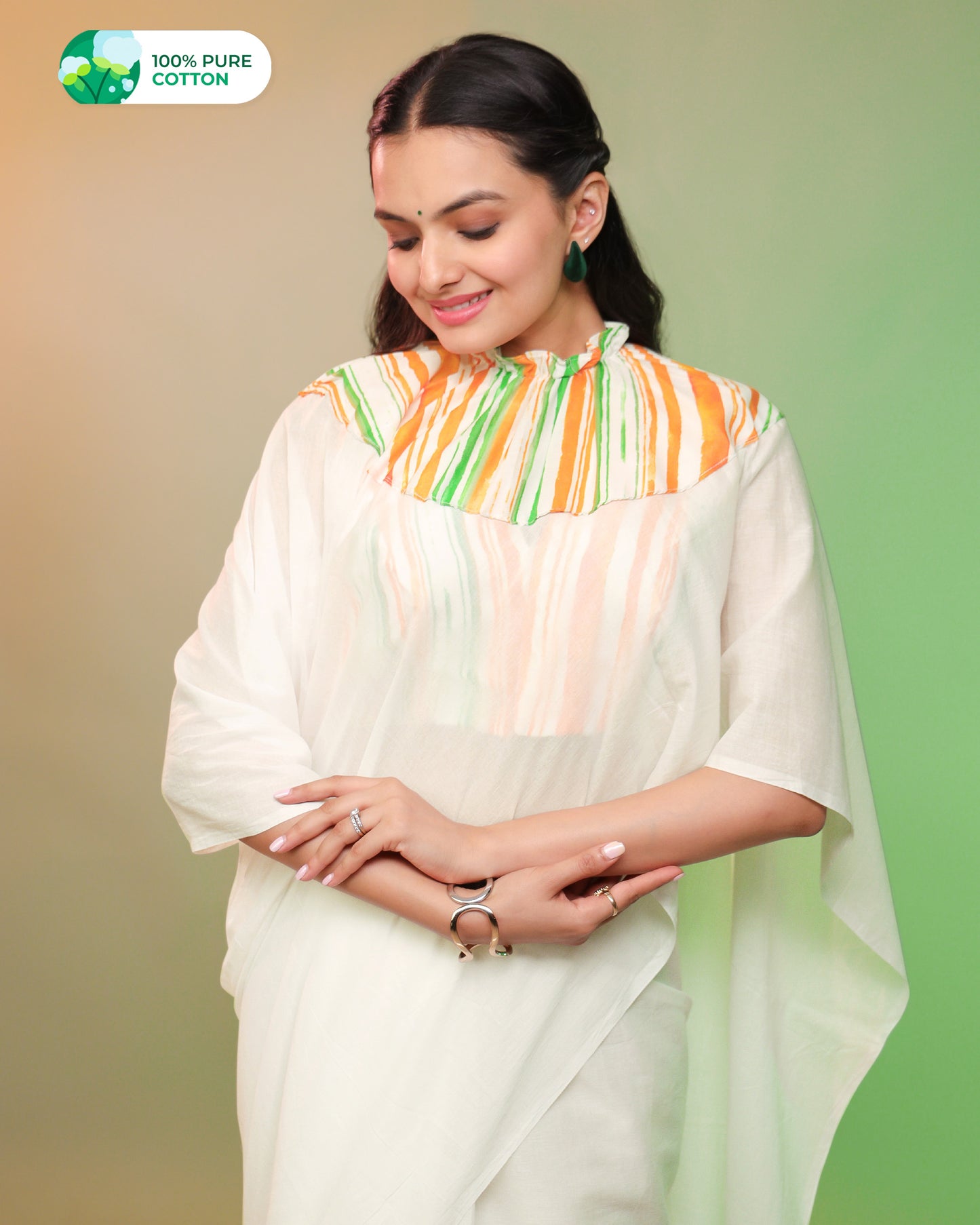 Tricoluxe - Freehand Saree For The Bold Generation Of Change Makers
