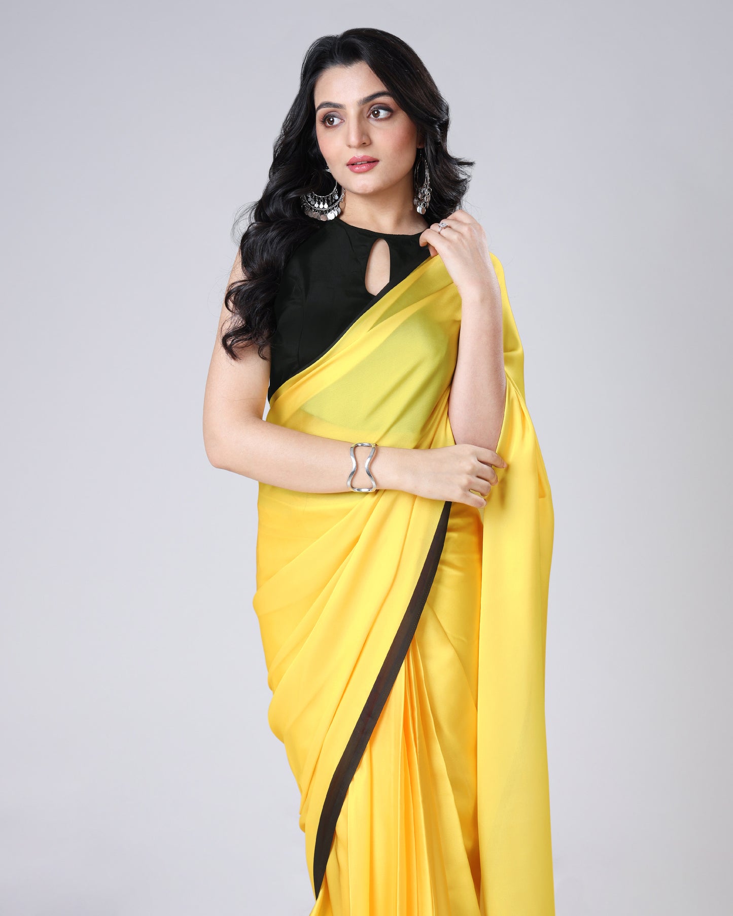 Apni Sanskriti, Apna Swag - Yellow Quirky Saree
