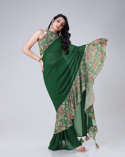 Heroine Waali Ruffle Saree – Lights, Camera, Fashion