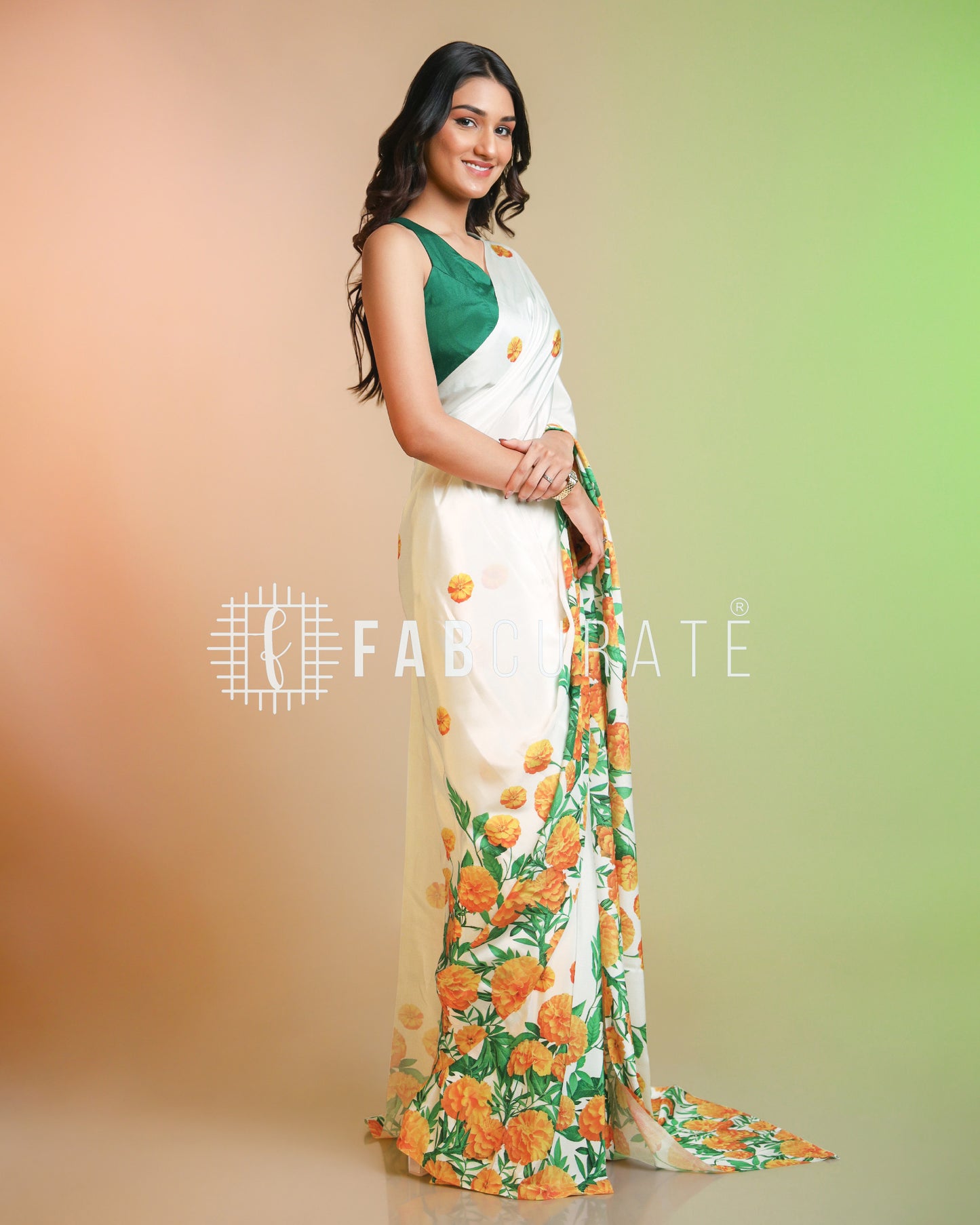 Proud Indian Look - Tri-Color Saree | Celebrate Republic Day in Style