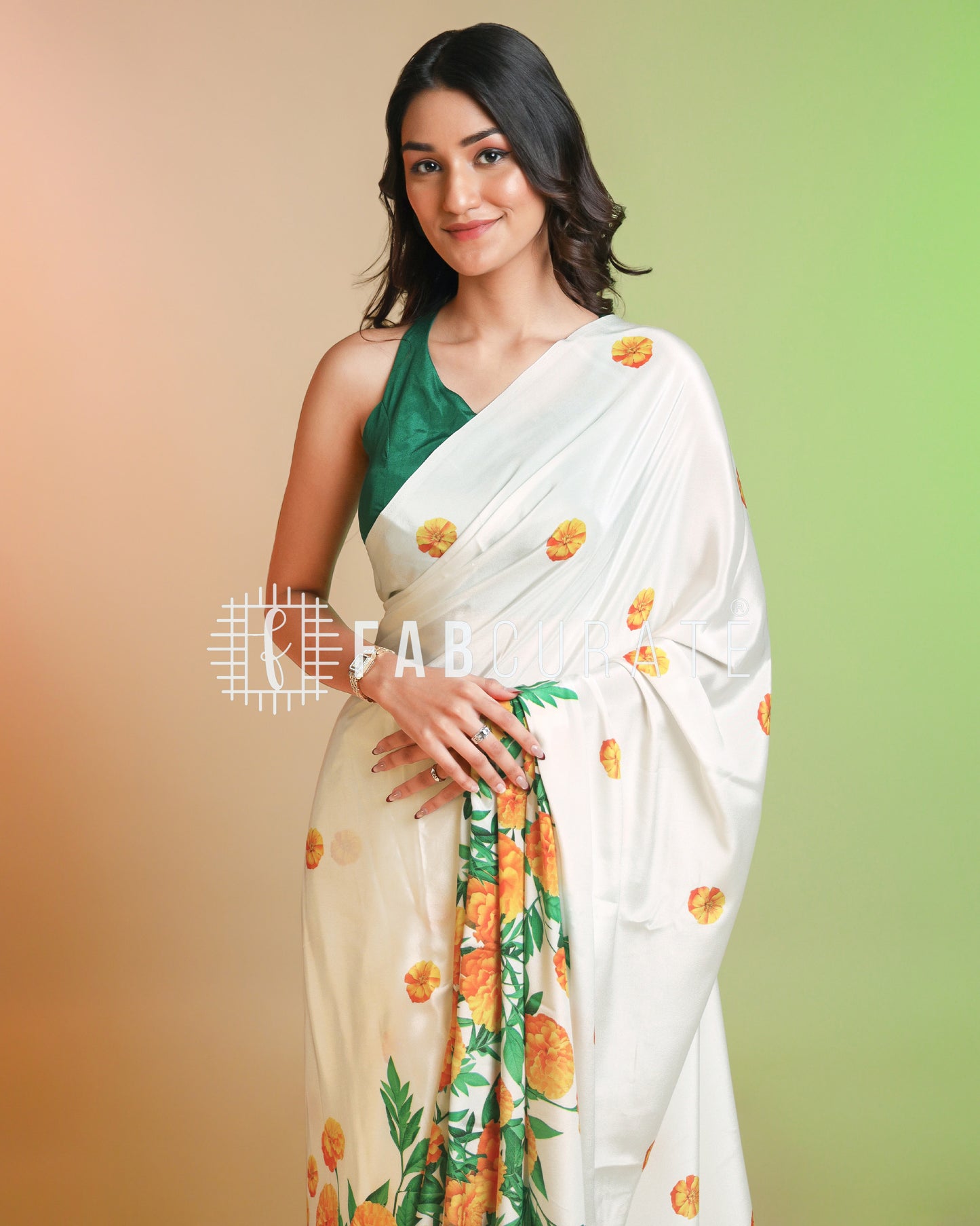 Proud Indian Look - Tri-Color Saree | Celebrate Republic Day in Style