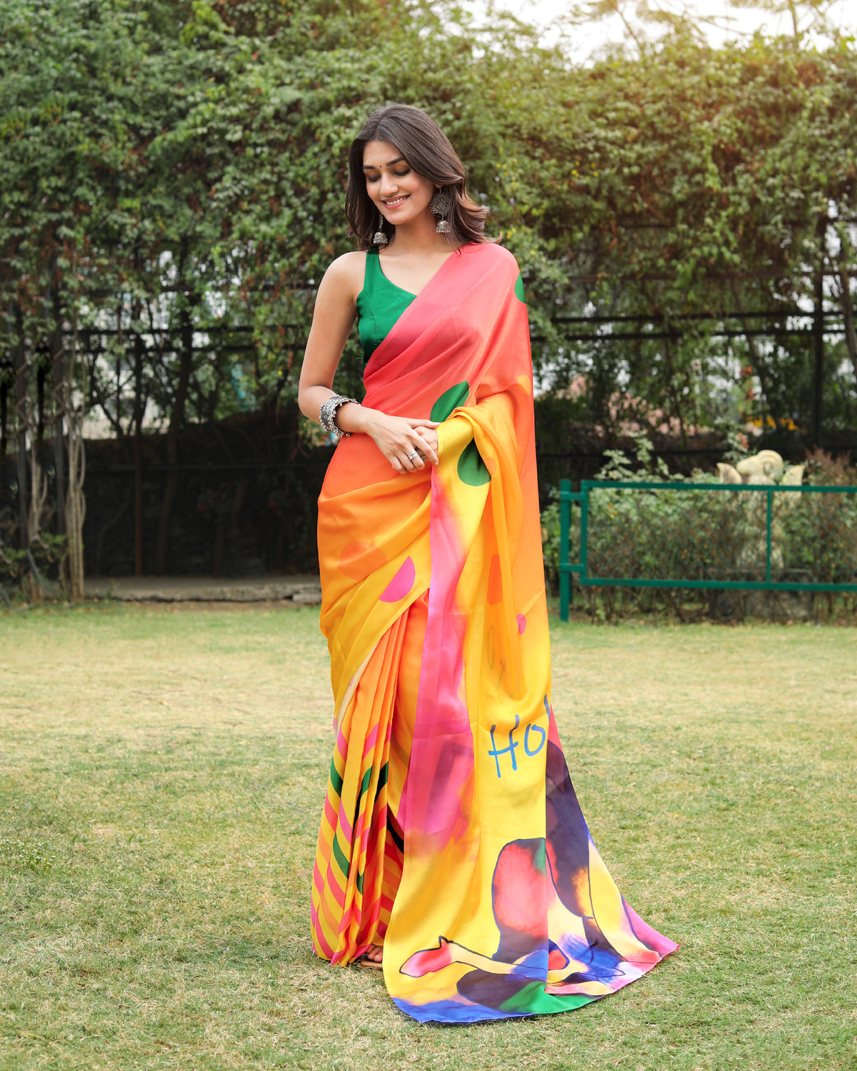 Million Views Trending Saree For Holi