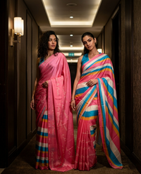 Flip the Script🎭 : Two-Way Wearable Designer Saree