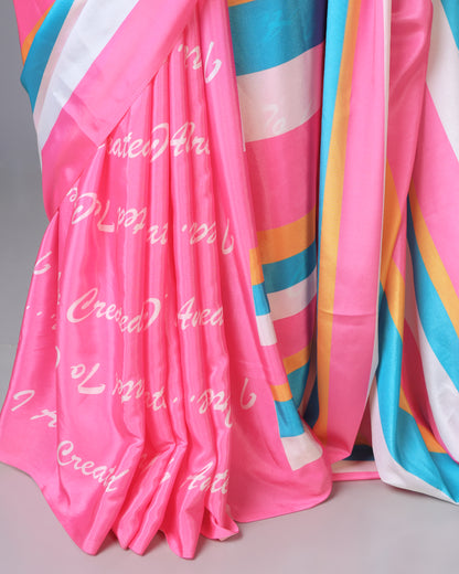 Flip the Script🎭 : Two-Way Wearable Designer Saree