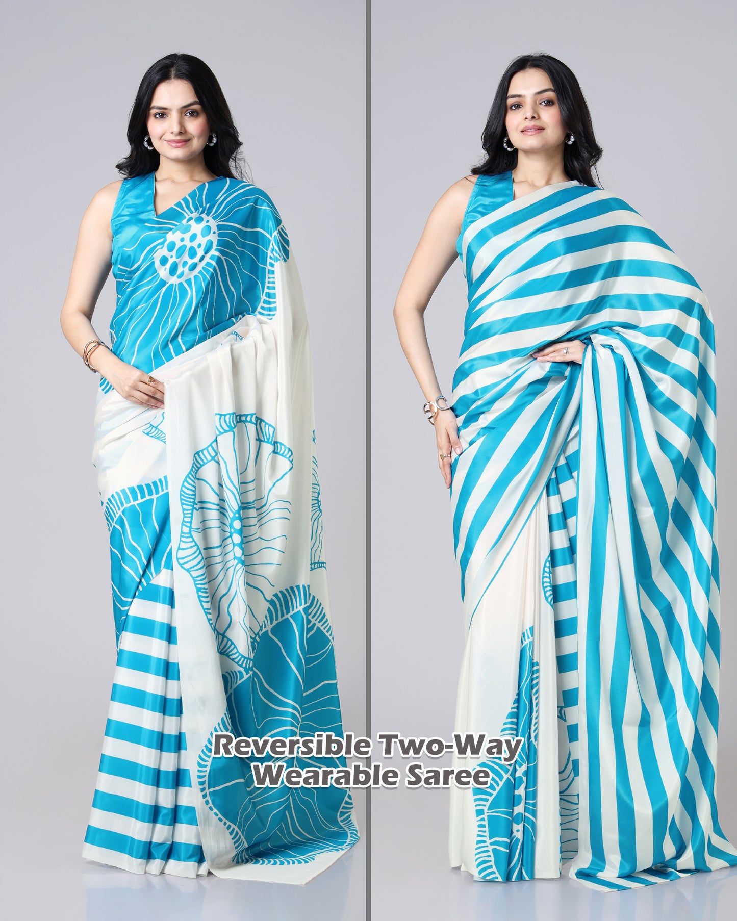 Closet Hack Unlocked 🔓 | 2-in-1 Saree | Save Space, Serve Looks