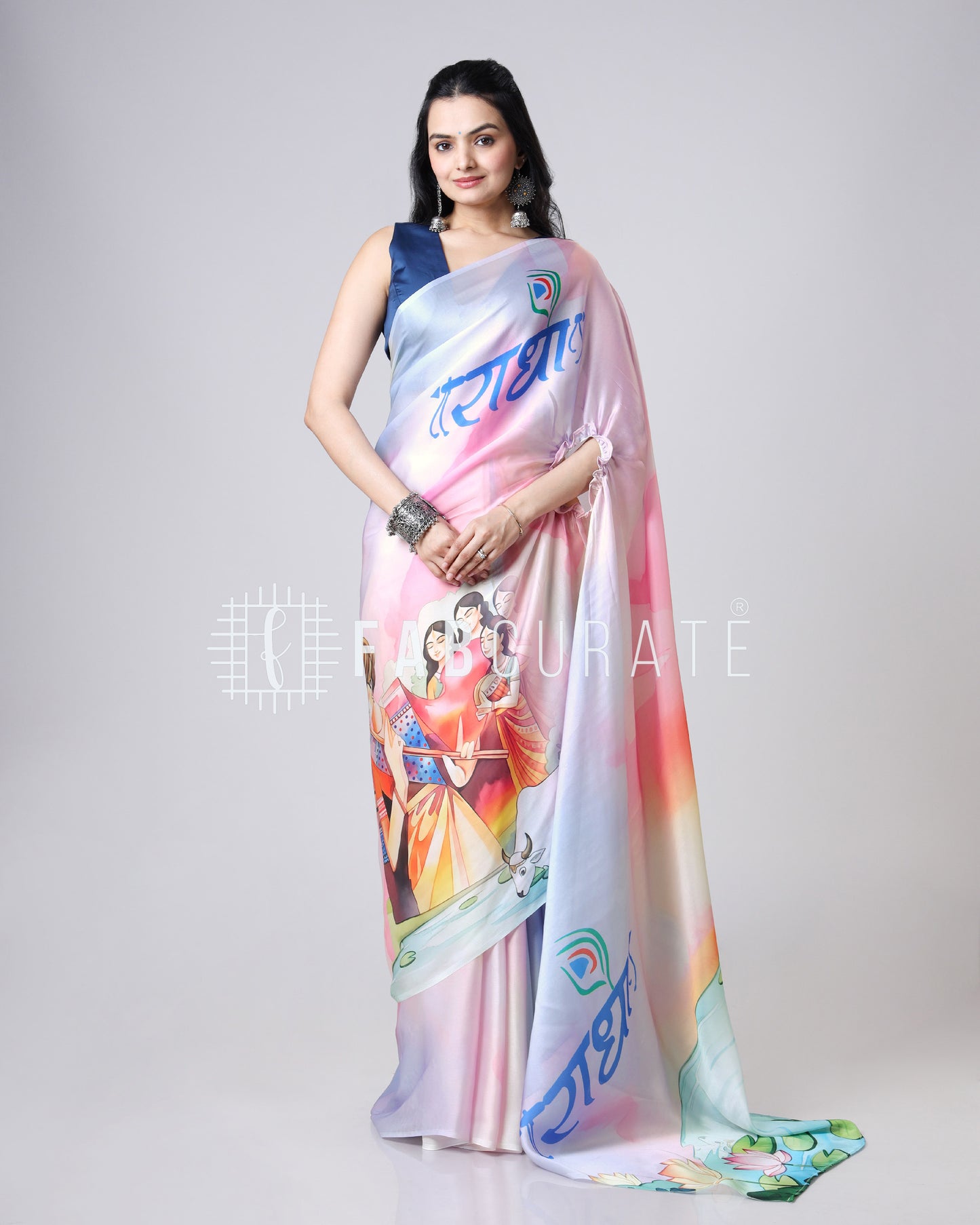 Rangriti Freehand Quirky Designer Saree