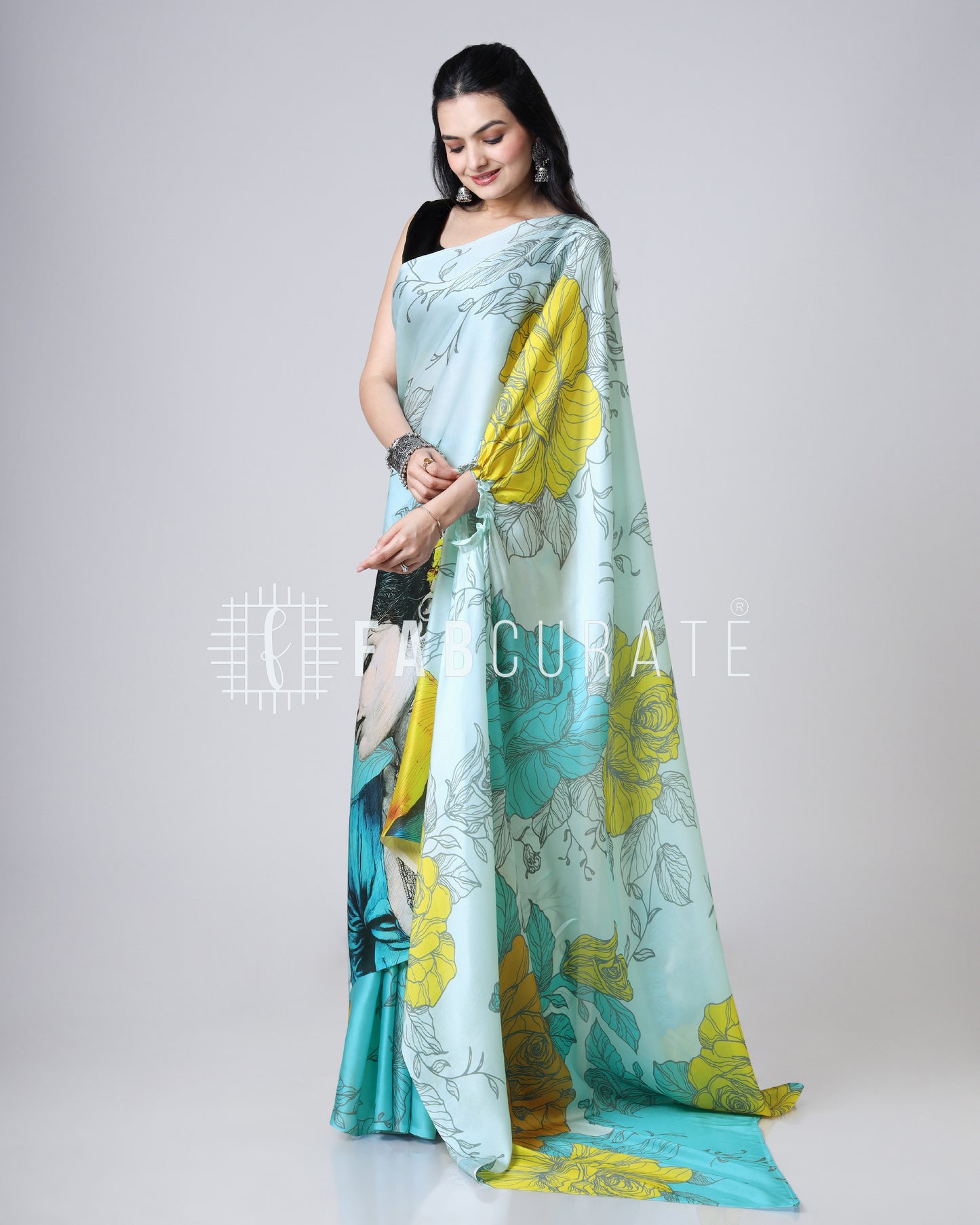 NariRekha Freehand Designer Saree