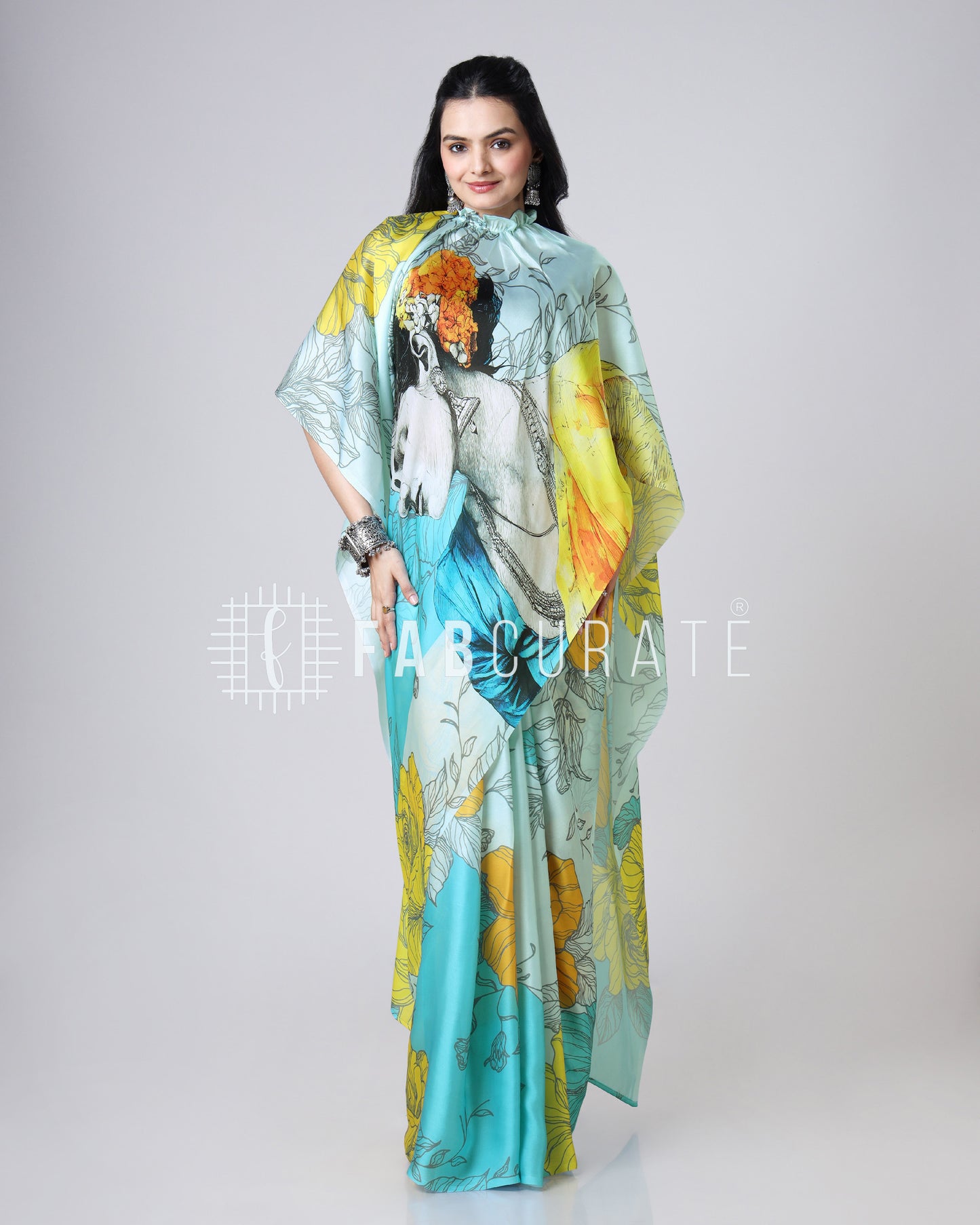 NariRekha Freehand Designer Saree