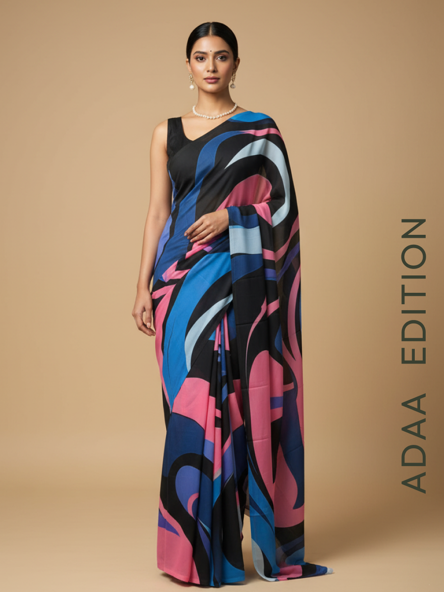 Abstract Stories | Wholesale Ready 5 Saree Catalog for Retail Stores
