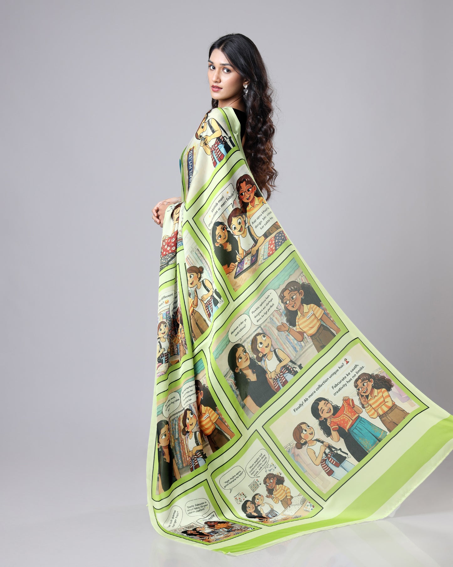 Mood Booster Saree 🎈 – Dopamine Dressing Done Right