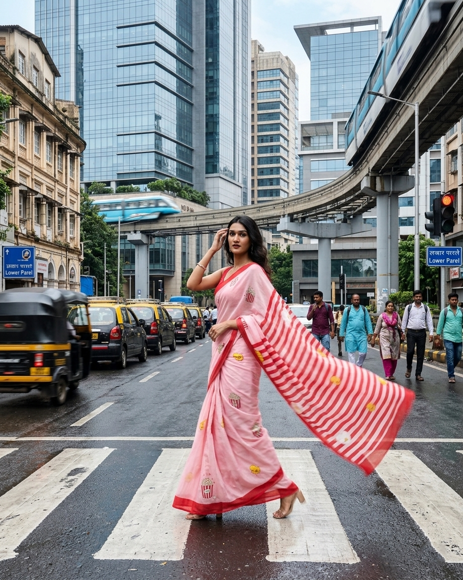 🎥 Full Filmy Saree – Heroine Vibes Only