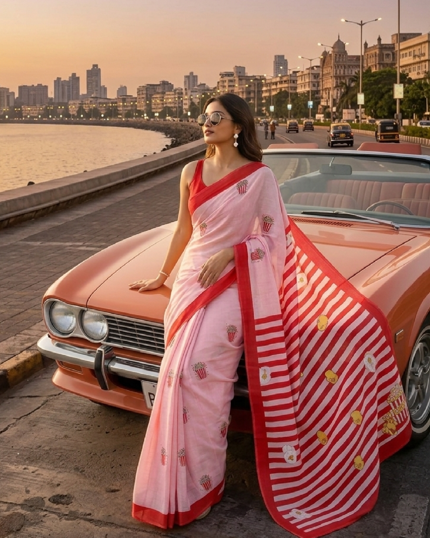 🎥 Full Filmy Saree – Heroine Vibes Only