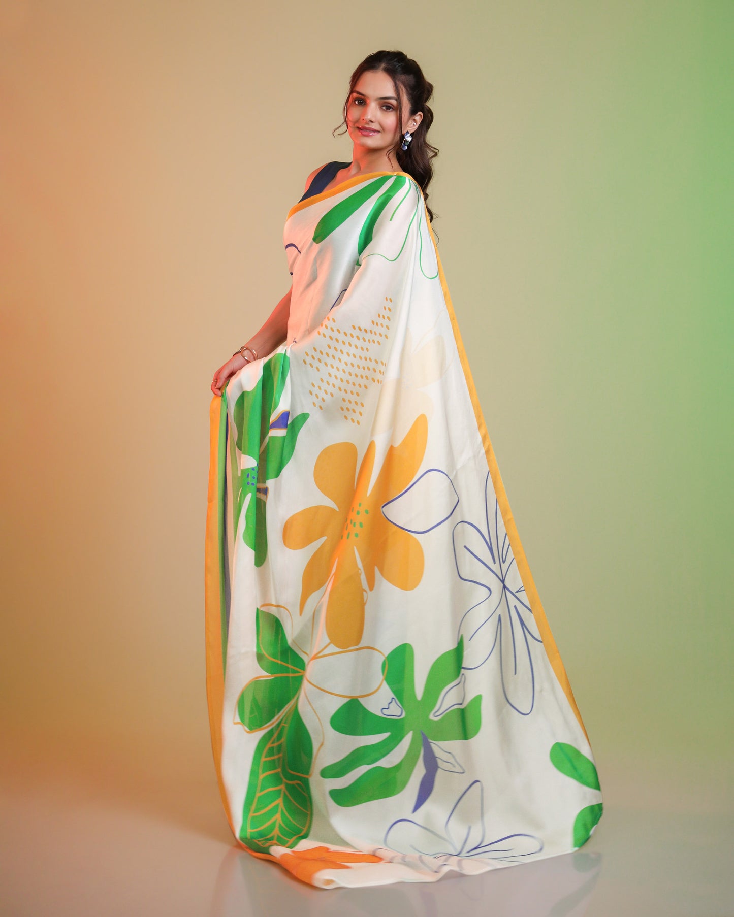 Azadi Edit by Fabcurate - Bold. Free. Fearless Saree