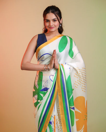 Azadi Edit by Fabcurate - Bold. Free. Fearless Saree