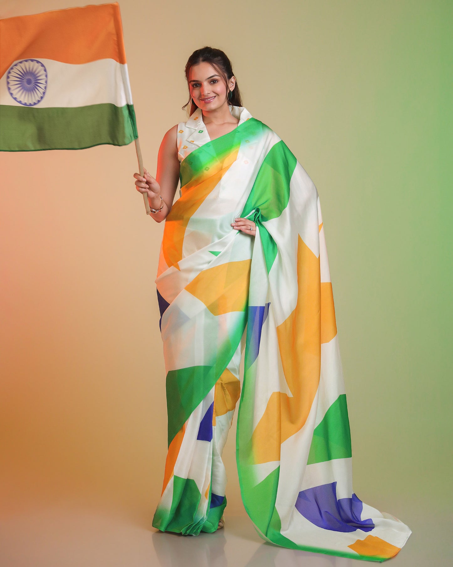 Tiranga Saree - Freedom Never Looked This Fierce