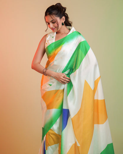 Tiranga Saree - Freedom Never Looked This Fierce