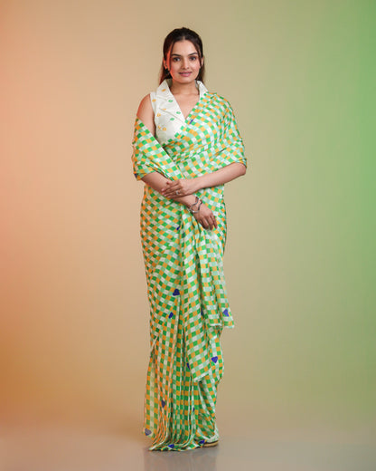 Nation’s Pride Saree - Draped in Honor