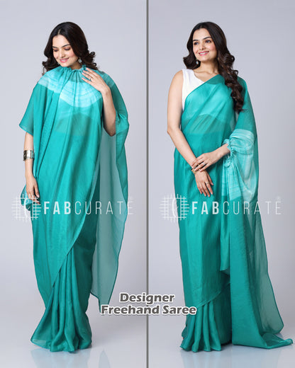 🔥 #1 Bestseller – Infinite Edition Free Hand Saree
