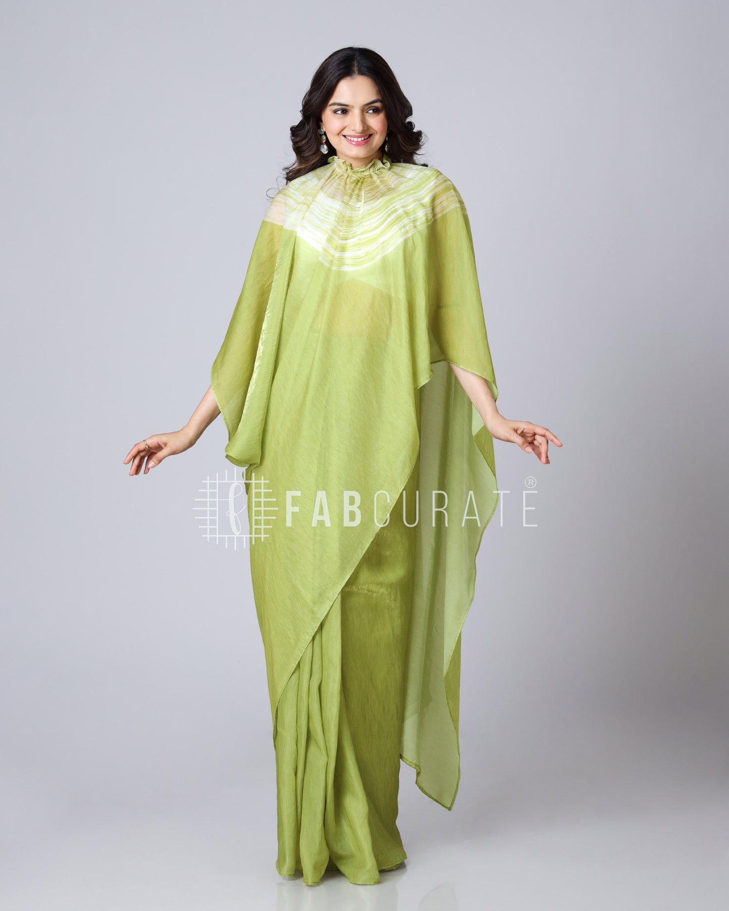 ⭐ Top Rated Free Hand Saree – Luxury Infinite Edition