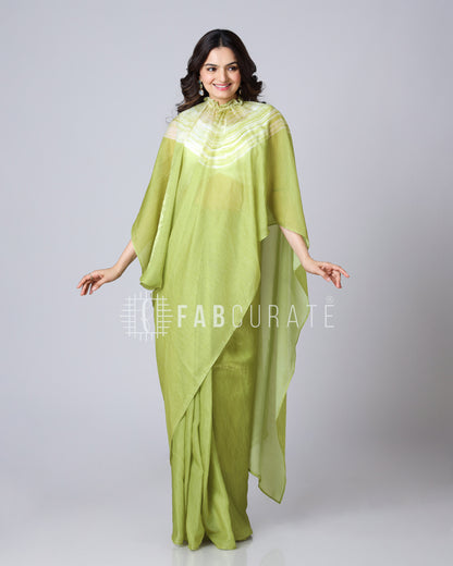 ⭐ Top Rated Free Hand Saree – Luxury Infinite Edition