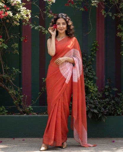 🚀 Viral Pick 2028 – Elegant Free Hand Saree Infinite Edition