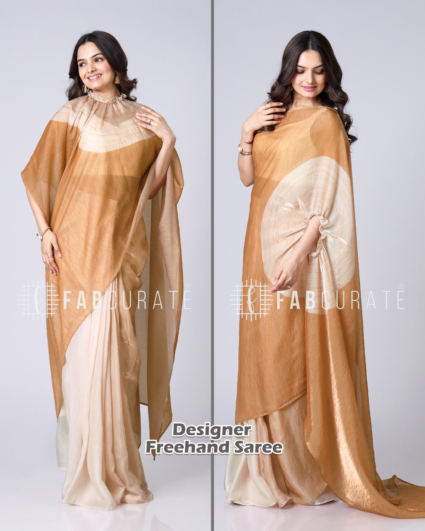 🌸 Limited Infinite Edition Luxury – Free Hand Saree