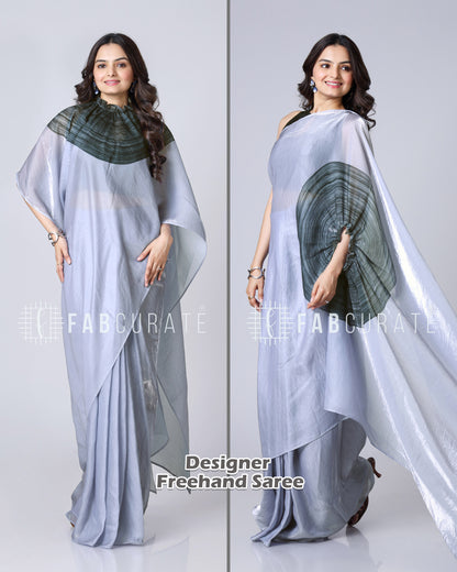 ❤️ Premium Occasion Wear – Infinite Edition Free Hand Saree