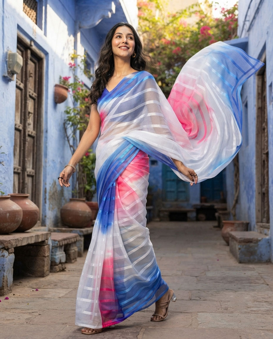 Reel Ready Saree | Twirl Into The Spotlight