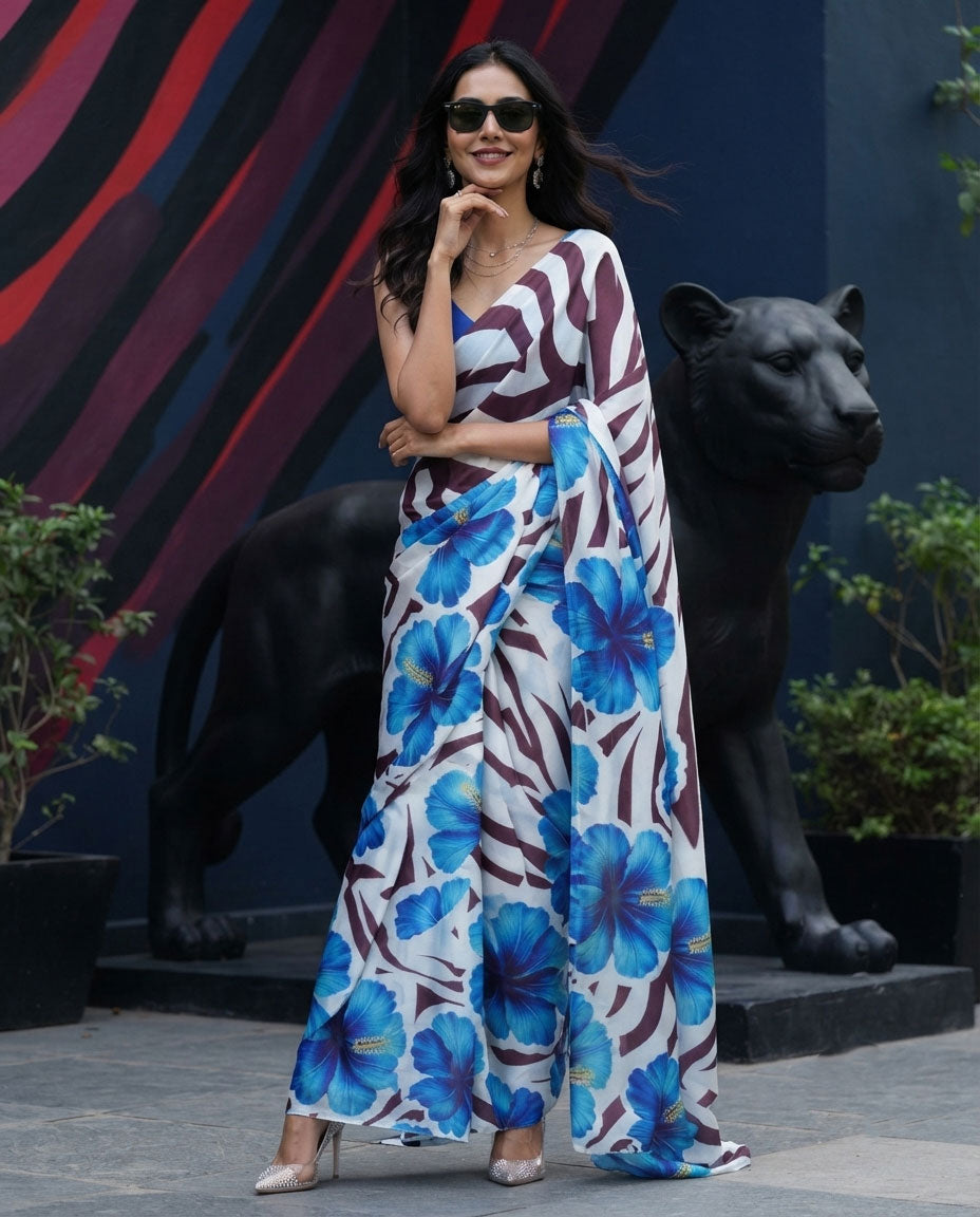 Highkey Gorgeous | Occasion Saree Made for Attention