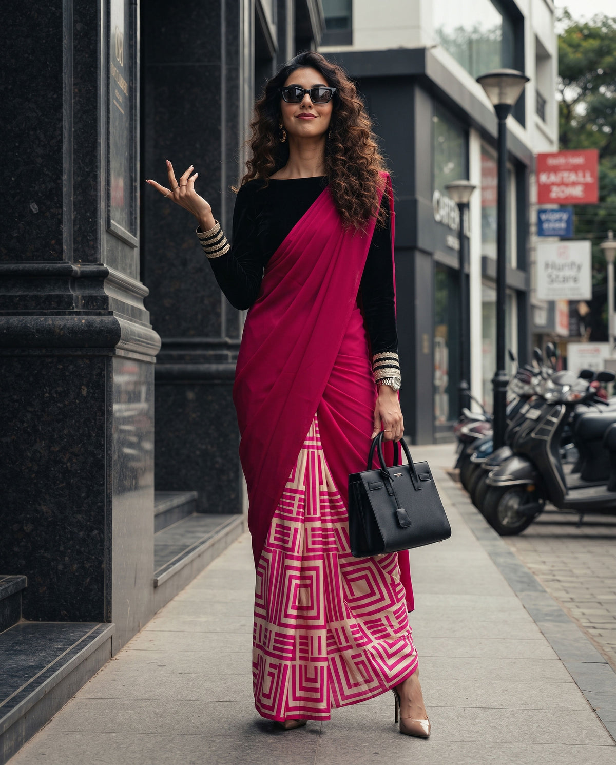 Blush Beauty | A Pretty Saree for Romantic Looks