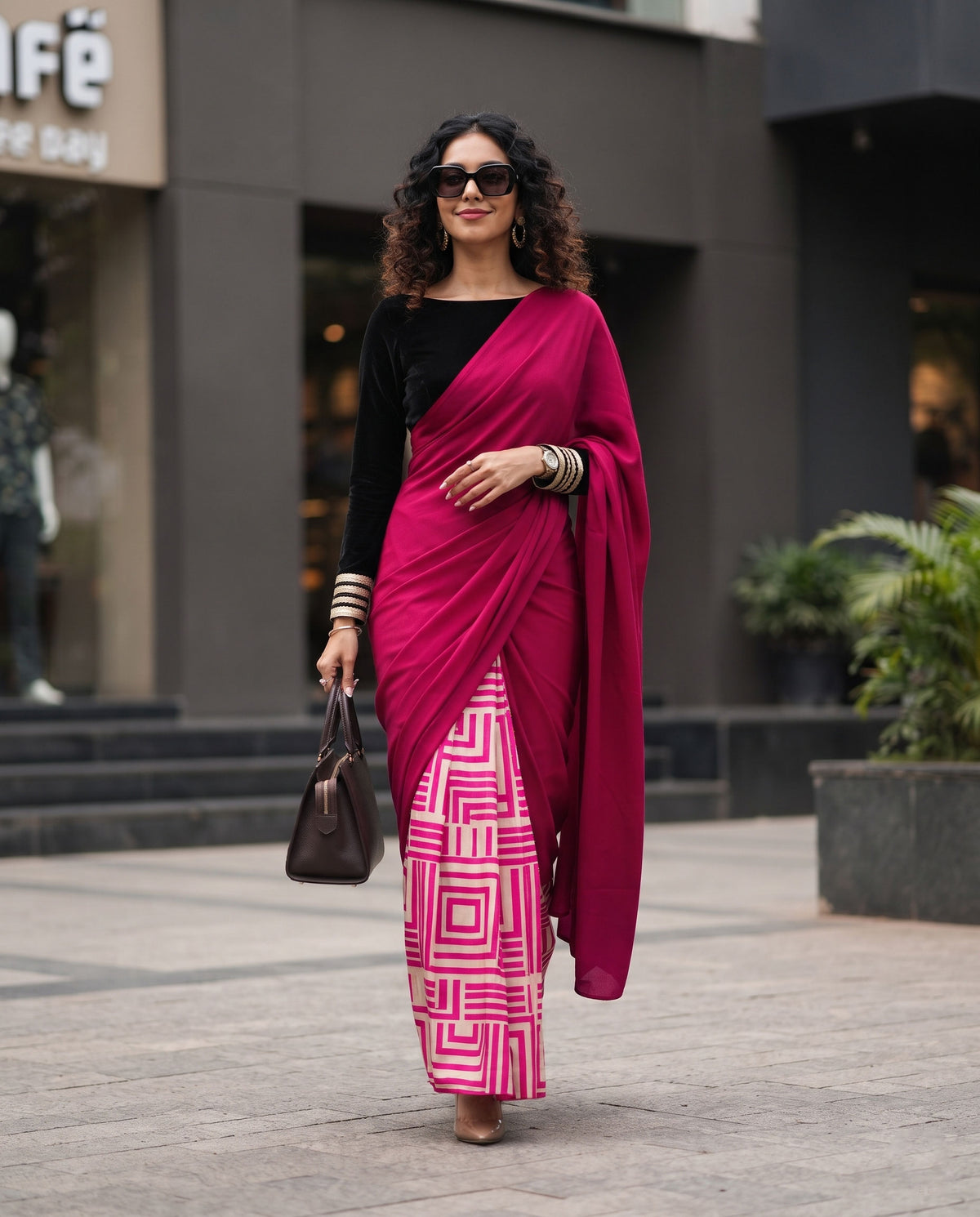 Blush Beauty | A Pretty Saree for Romantic Looks