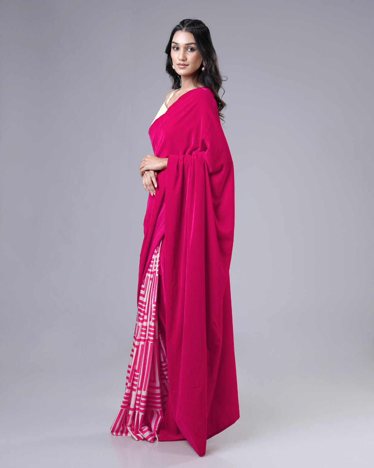 Blush Beauty | A Pretty Saree for Romantic Looks