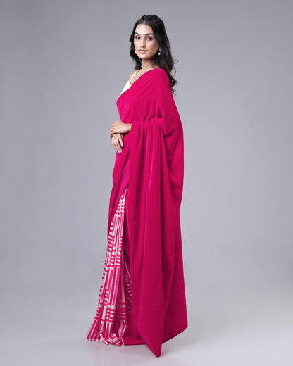 Blush Beauty | A Pretty Saree for Romantic Looks
