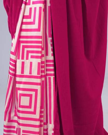 Blush Beauty | A Pretty Saree for Romantic Looks