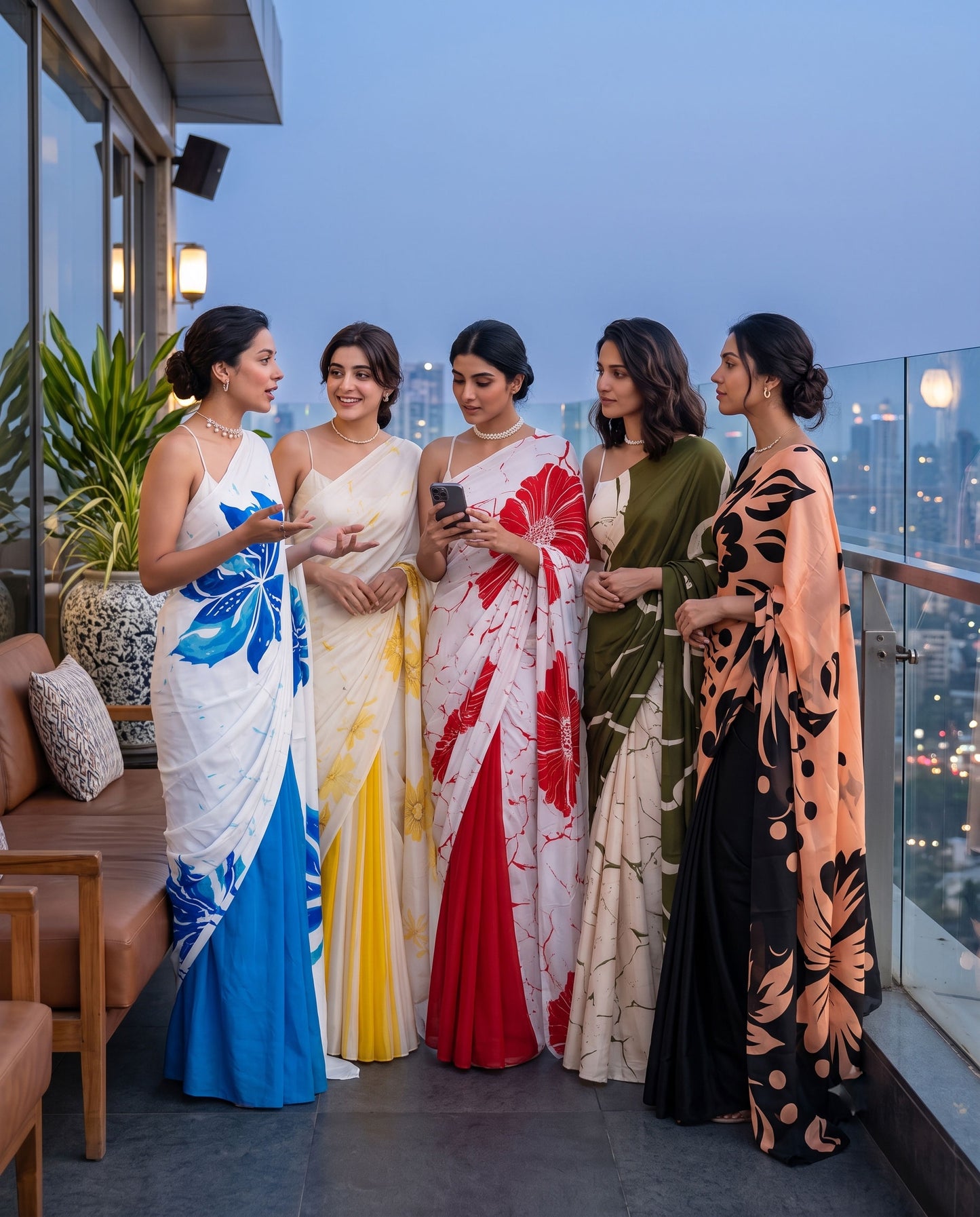 Perfect for Wholesalers, Retailers And Resellers | Set of 5 Sarees Catalog