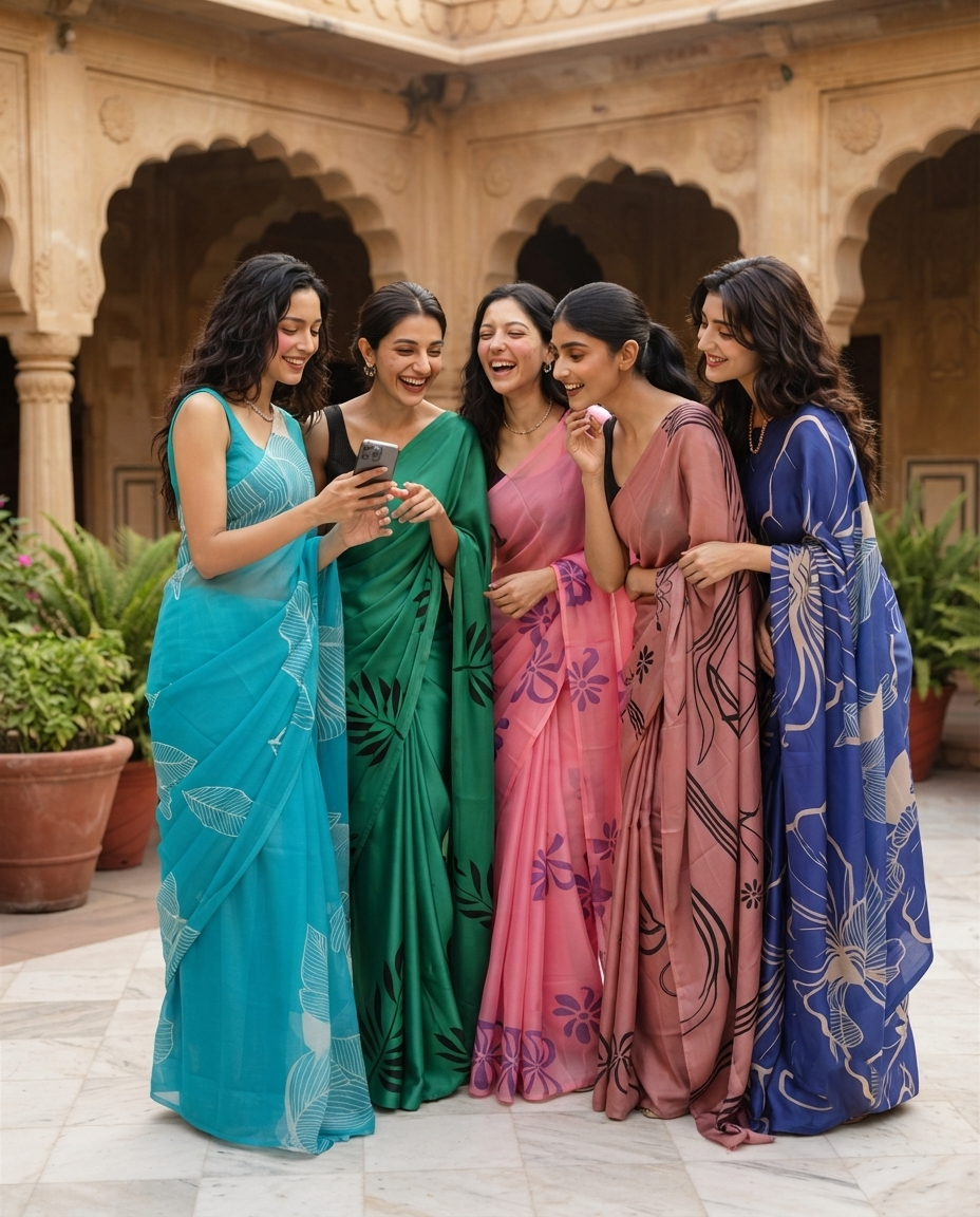 Festival Diaries | Wholesale Price Premium Look Saree Catalog | Set of 5 Sarees