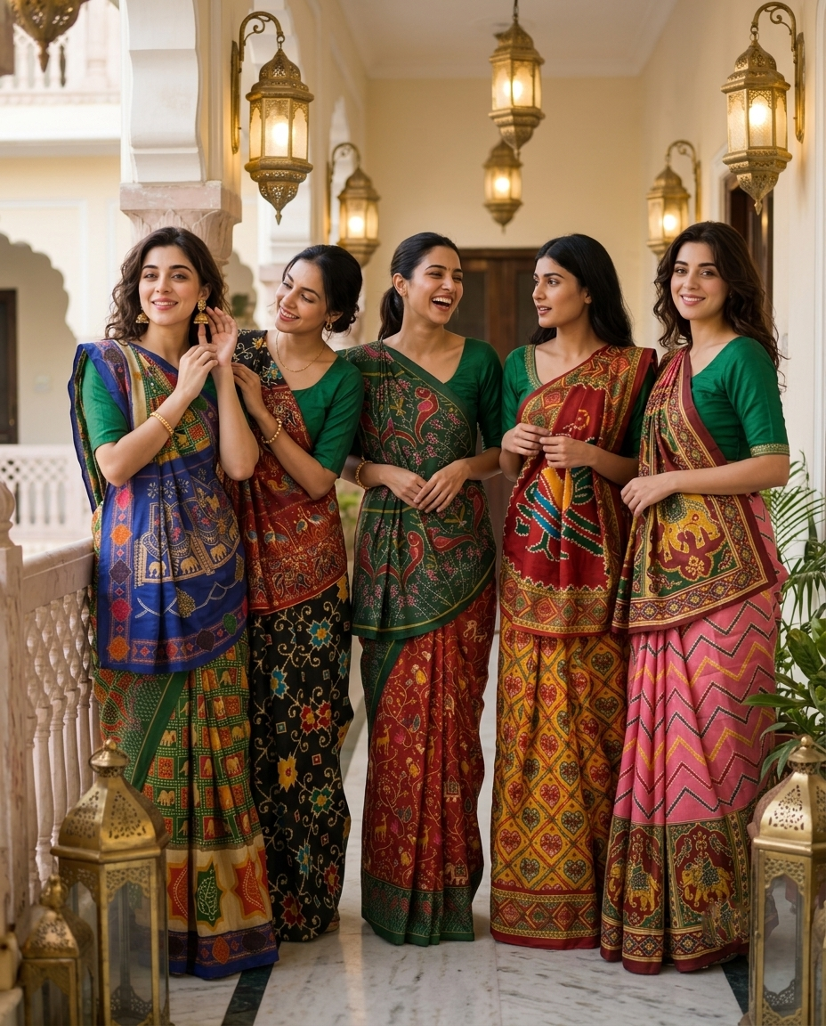 Vivaah Editition | Low Investment High Selling Collection |  Set of 5 Sarees