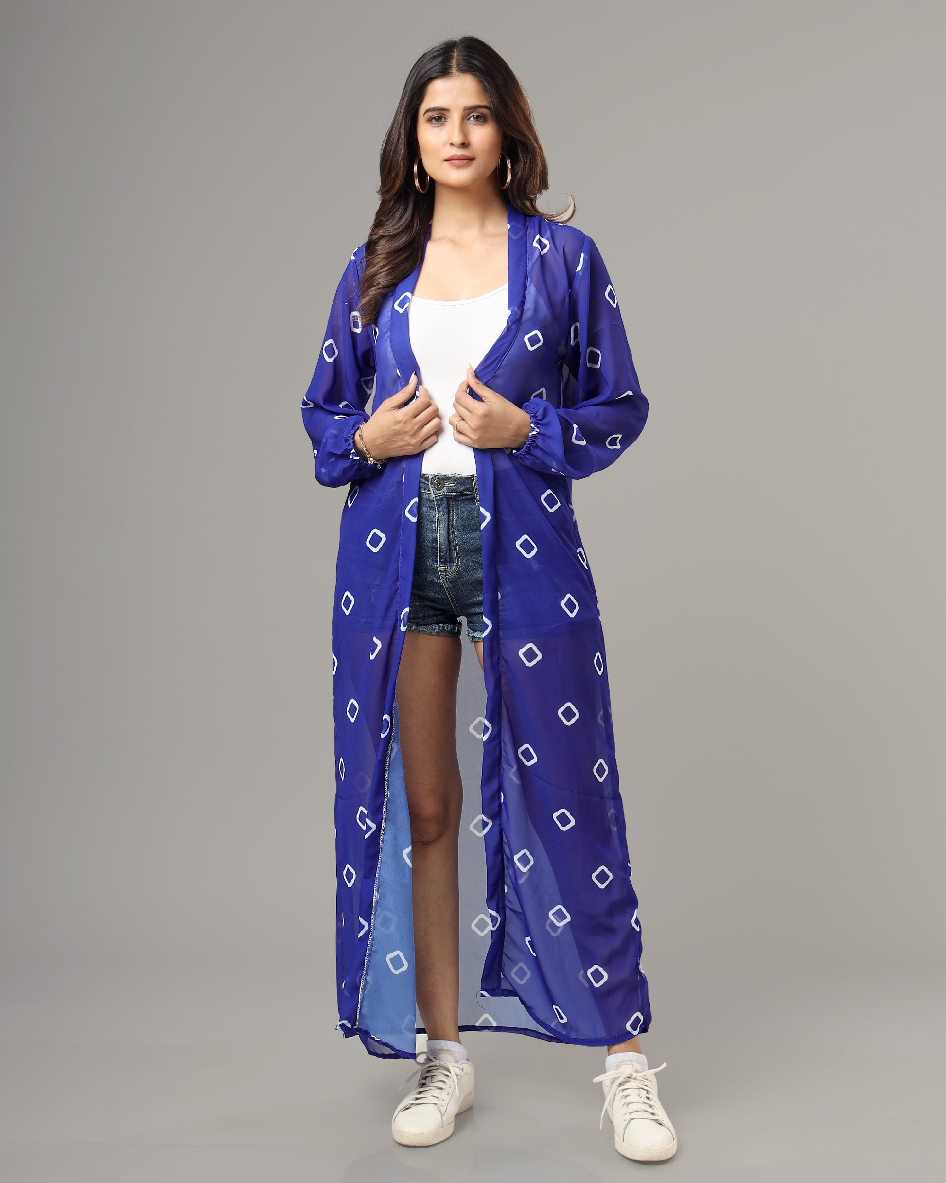 Exclusive Royal Bandhanii Shrug For Women – Fabcurate